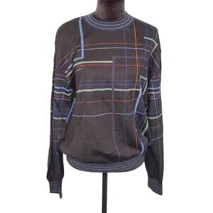 Jhane Barnes Alpaca Silk Shirt M